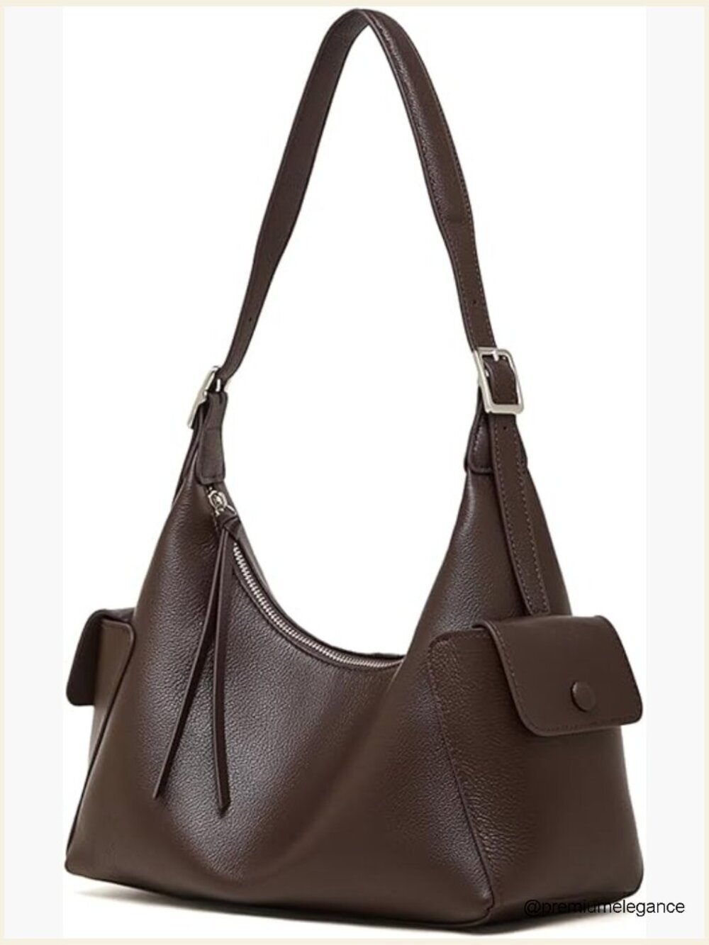 Genuine Leather Hobo Bag Tote Shoulder Crossbody Purse